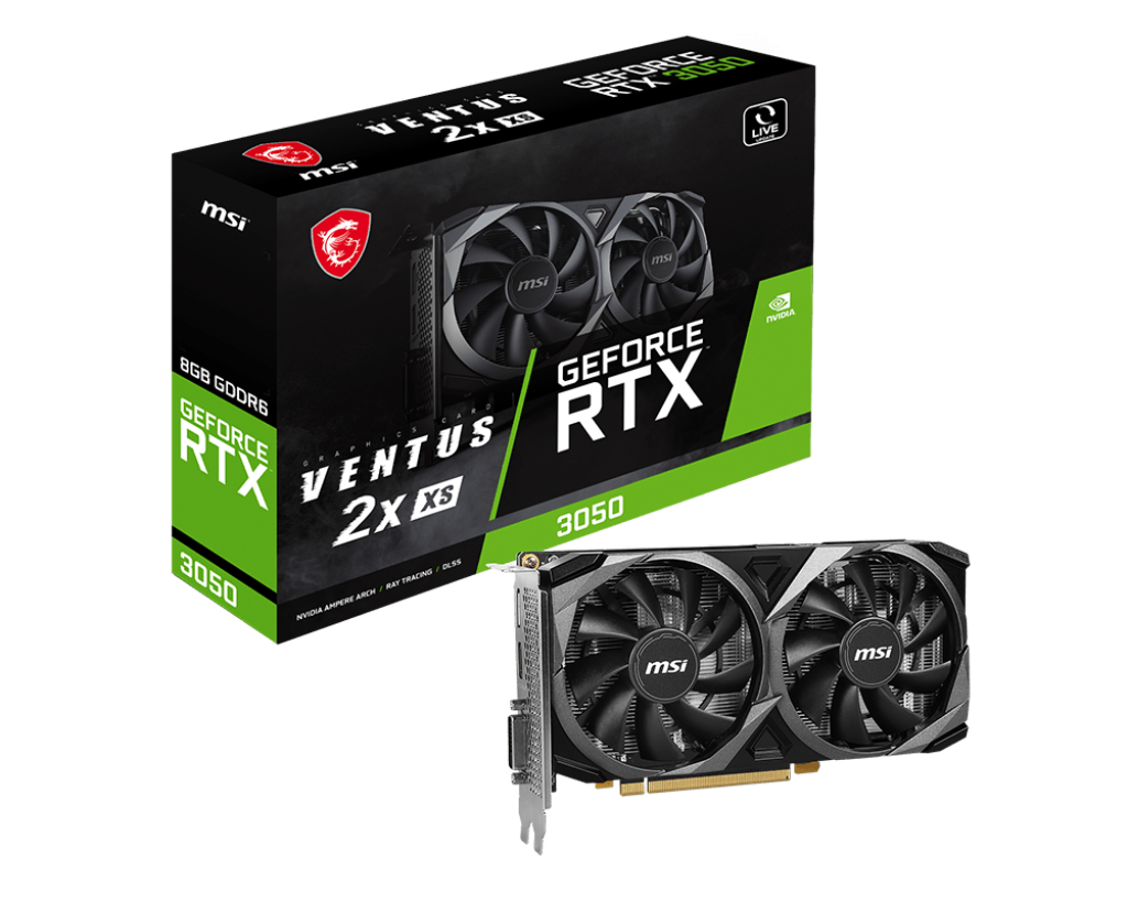 MSI GeForce RTX 3050 VENTUS  8G