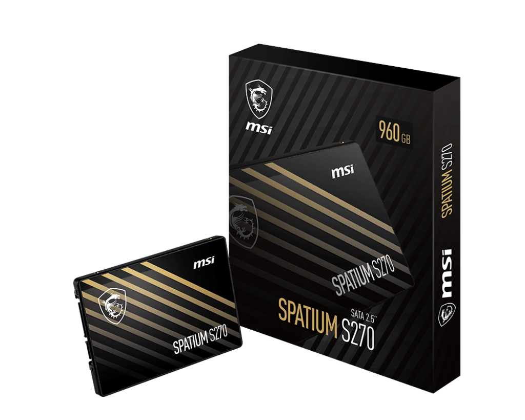 MSI SPATIUM S270 SATA 2.5” SSD 960GB