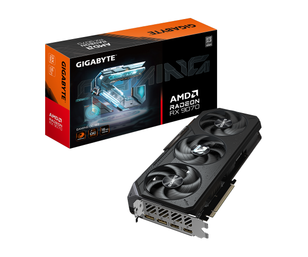 Gigabyte RADEON RX9070 GAMING OC 16GB