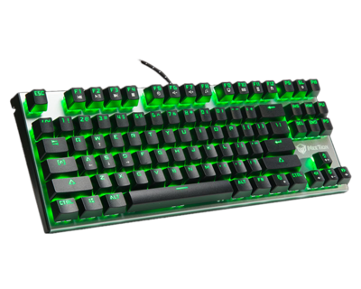 TKL RGB Backlit Multimedia Blue Switch Mechanical Gaming Keyboard MK04
