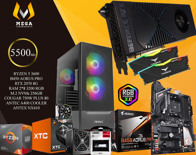 RYZEN 5 3600..RTX2070