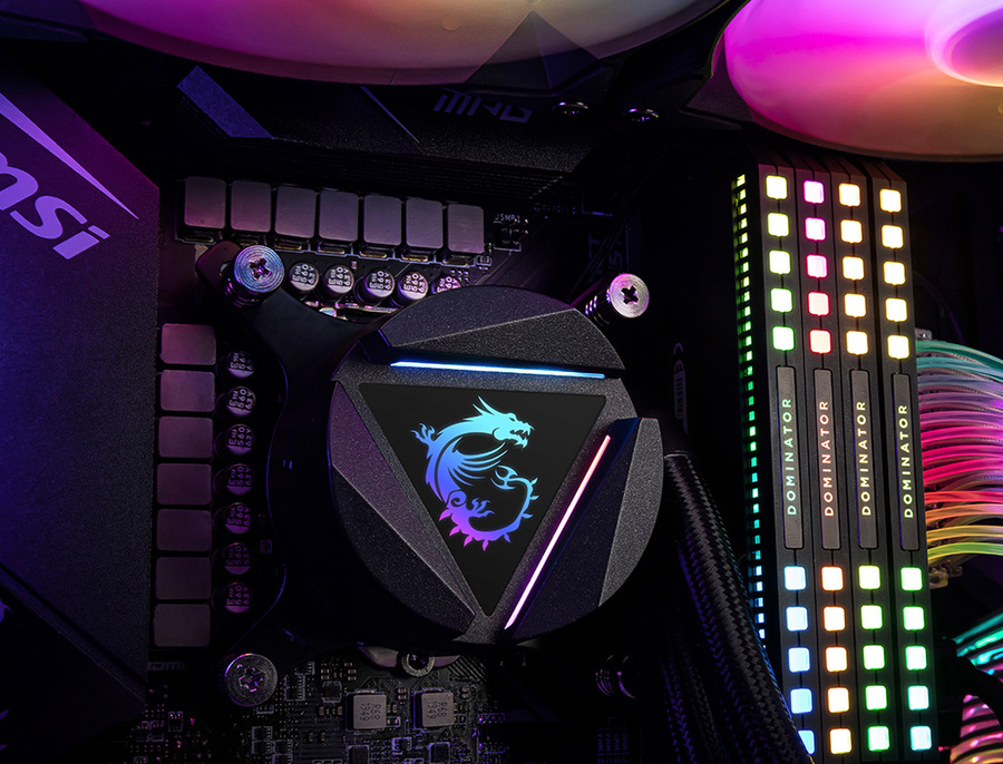 MSI MAG CORELQUD 240R LIQUIDS COOLING