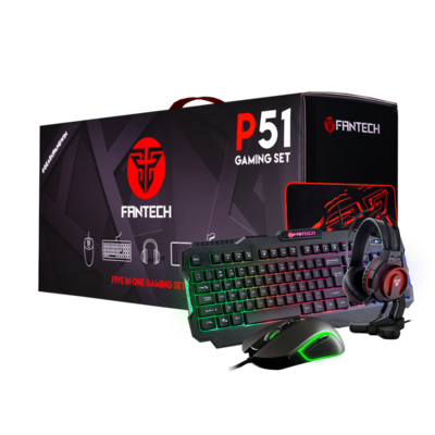 Fantech 5 in 1 Gaming Combo P51