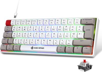 MAGIC-REFINER MK21 60% Percent Mechanical Keyboard