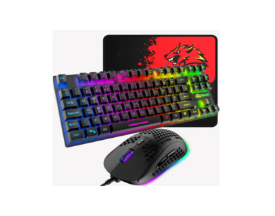 ZIYOU LANG T2 Keyboard 75% & Mouse & Mouse Combo - Black